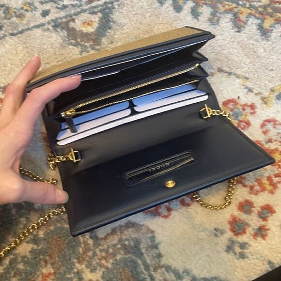 Authentic Gucci horsebit wallet on chain woc - Picture 6 of 8